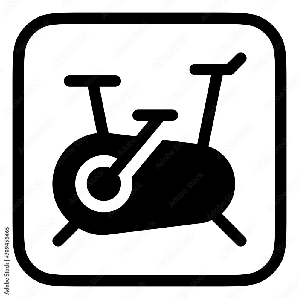Editable indoor bike vector icon. Part of a big icon set family. Perfect for web and app interfaces, presentations, infographics, etc Editable indoor bike vector icon. Part of a big icon set family. Perfect for web and app interfaces, presentations, infographics, etc