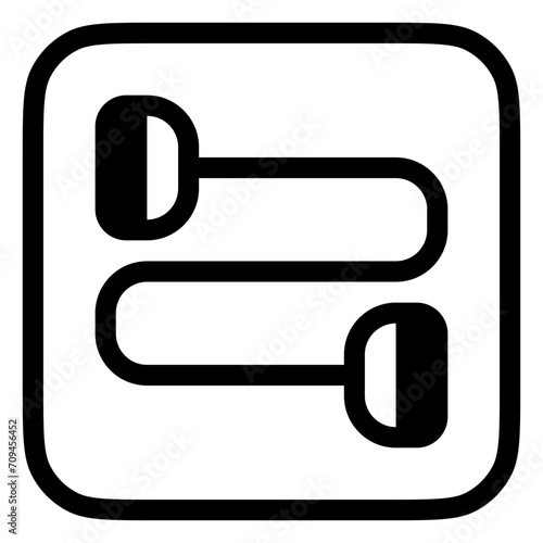 Editable resistance band vector icon. Part of a big icon set family. Perfect for web and app interfaces, presentations, infographics, etc © Totto House