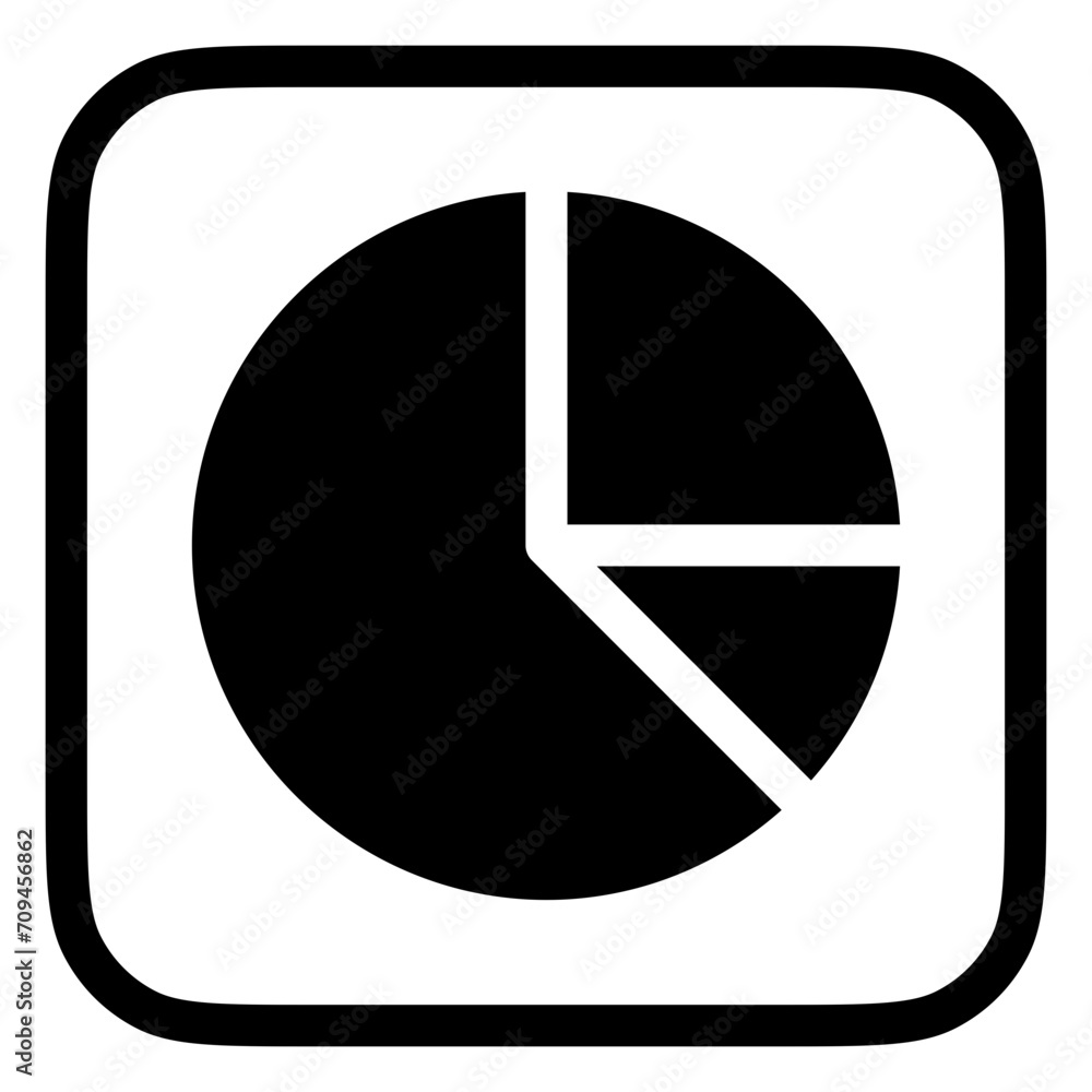 Editable pie chart vector icon. Part of a big icon set family. Perfect for web and app interfaces, presentations, infographics, etc Editable pie chart vector icon. Part of a big icon set family. Perfect for web and app interfaces, presentations, infographics, etc
