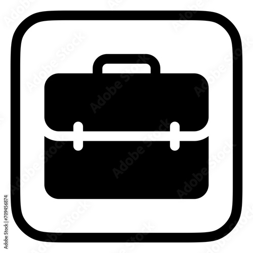 Editable briefcase, portfolio vector icon. Part of a big icon set family. Perfect for web and app interfaces, presentations, infographics, etc