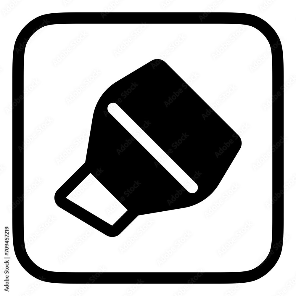 Editable highlighter vector icon. Part of a big icon set family. Perfect for web and app interfaces, presentations, infographics, etc Editable highlighter vector icon. Part of a big icon set family. Perfect for web and app interfaces, presentations, infographics, etc