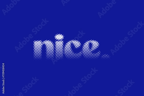 Halftone Text Effect