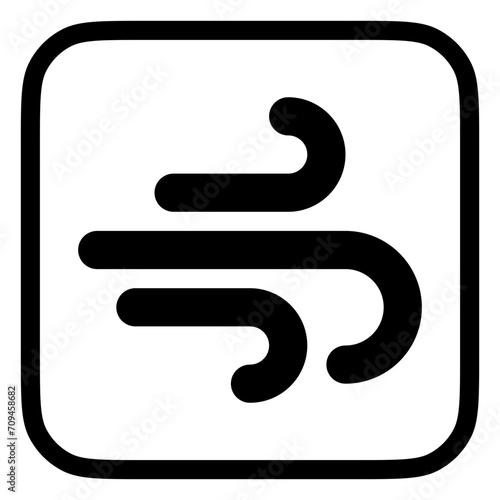 Editable blowing wind vector icon. Part of a big icon set family. Perfect for web and app interfaces, presentations, infographics, etc