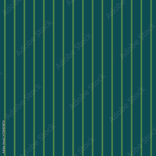 thin green stripes on blue repetitive background. vector seamless pattern. fabric swatch. striped wrapping paper. design template for textile, linen
