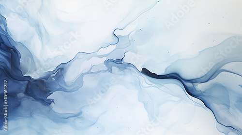 Wallpaper Mural shimmering dark blue on white paper background Torontodigital.ca