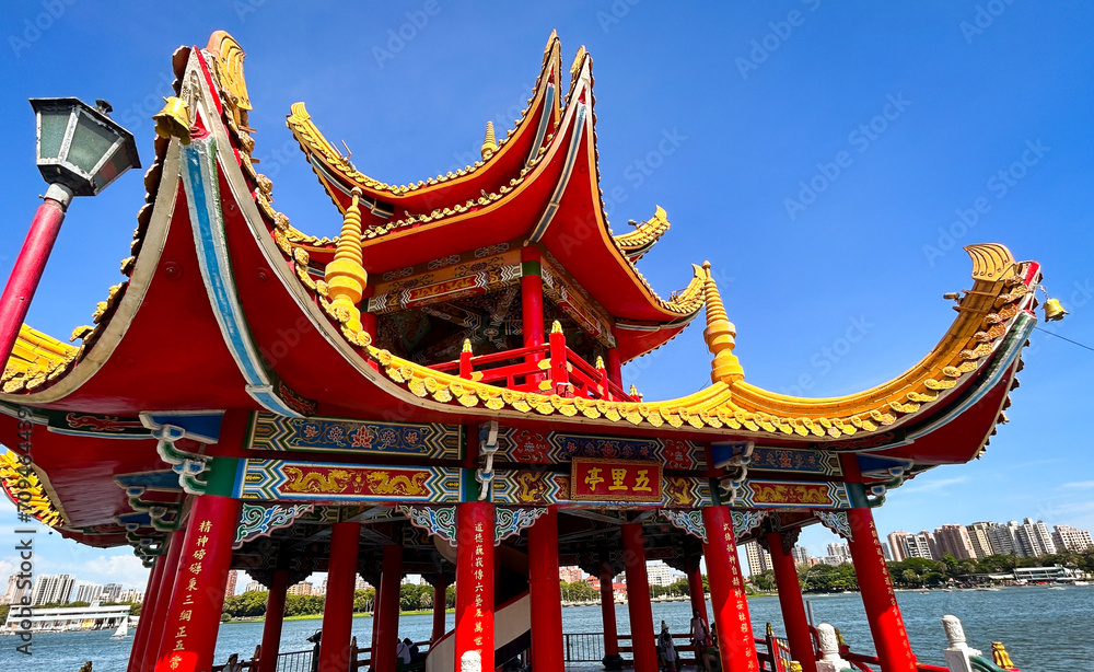 Obraz premium Beautiful Architecture of Wuliting in Taiwan