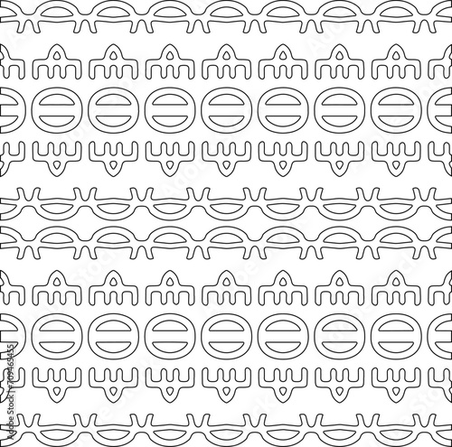 Abstract shapes.Abstract patterns from lines.White wallpaper. Vector graphics for design  textile  decoration  cover  wallpaper  web background  wrapping paper  fabric  packaging.Repeating pattern.