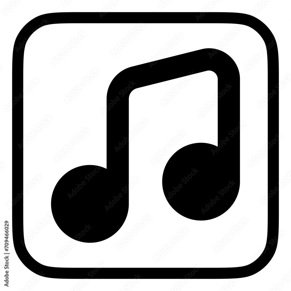 Editable vector music song icon. Black, transparent white background. Part of a big icon set family. Perfect for web and app interfaces, presentations, infographics, etc Editable vector music song icon. Black, transparent white background. Part of a big icon set family. Perfect for web and app interfaces, presentations, infographics, etc