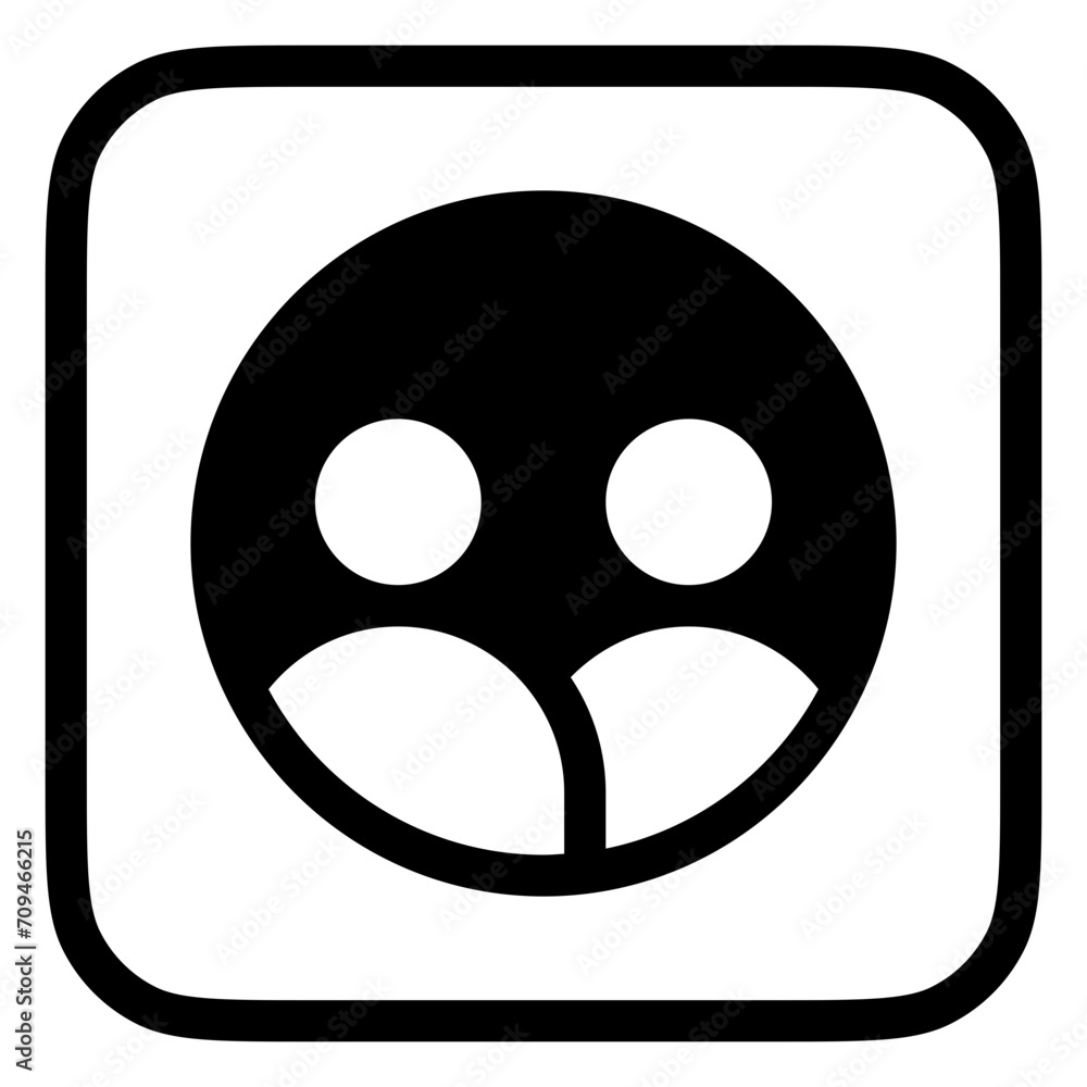 Vector people, community, user group icon. Black, white background. Perfect for app and web interfaces, infographics, presentations, marketing, etc. Vector people, community, user group icon. Black, white background. Perfect for app and web interfaces, infographics, presentations, marketing, etc.