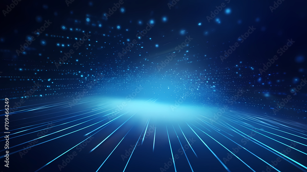 Obraz premium Future technology lines background, abstract future technology background
