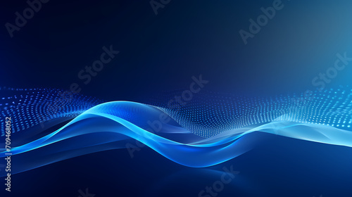 Abstract line art background, technological background