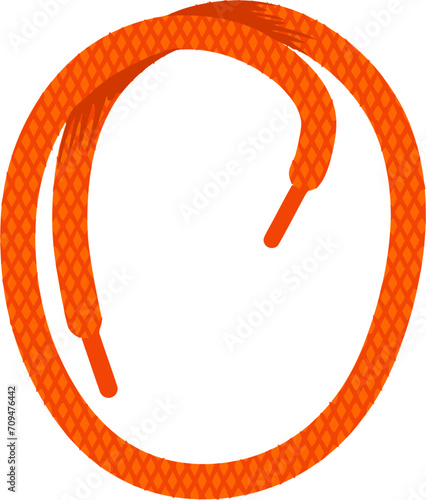 Shoelace Knot Letter O