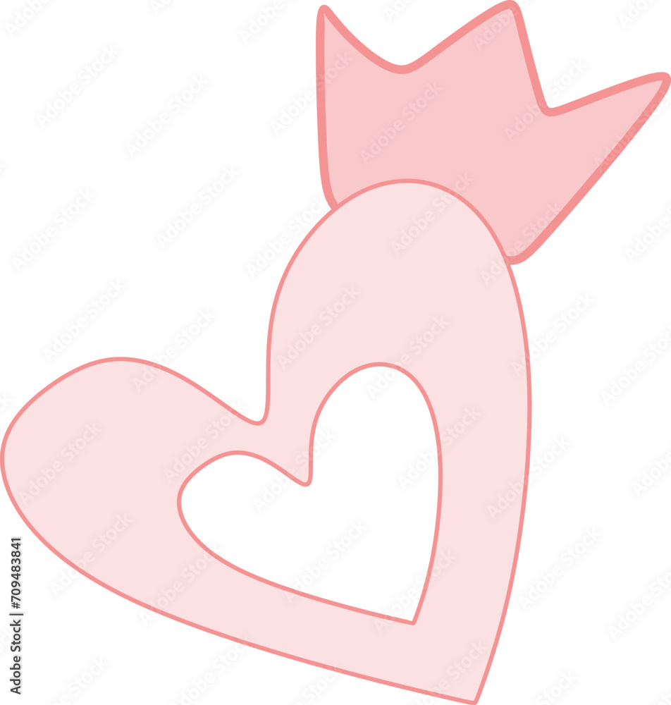 Love cute hand draw vector element Love cute hand draw vector element