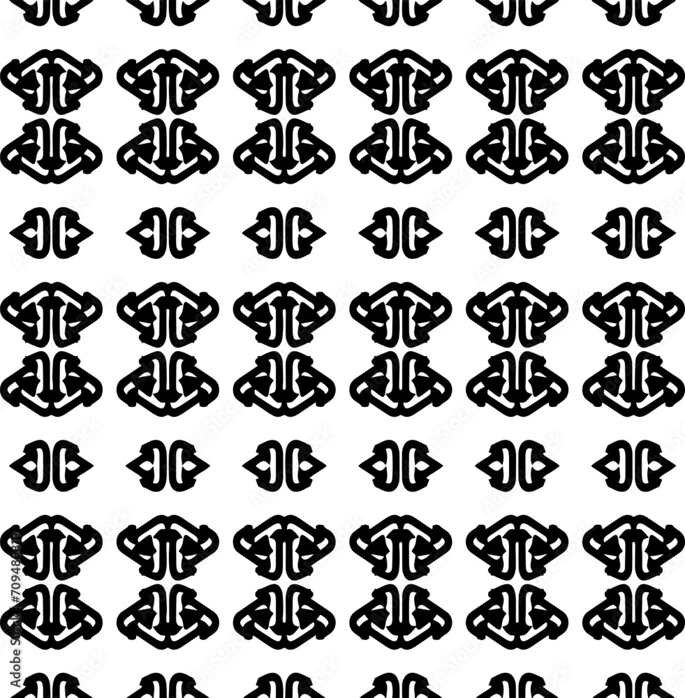 Abstract Shapes.Vector Seamless Black and White Pattern.Design element for prints, decoration, cover, textile, digital wallpaper, web background, wrapping paper, clothing, fabric, packaging, cards. Abstract Shapes.Vector Seamless Black and White Pattern.Design element for prints, decoration, cover, textile, digital wallpaper, web background, wrapping paper, clothing, fabric, packaging, cards.