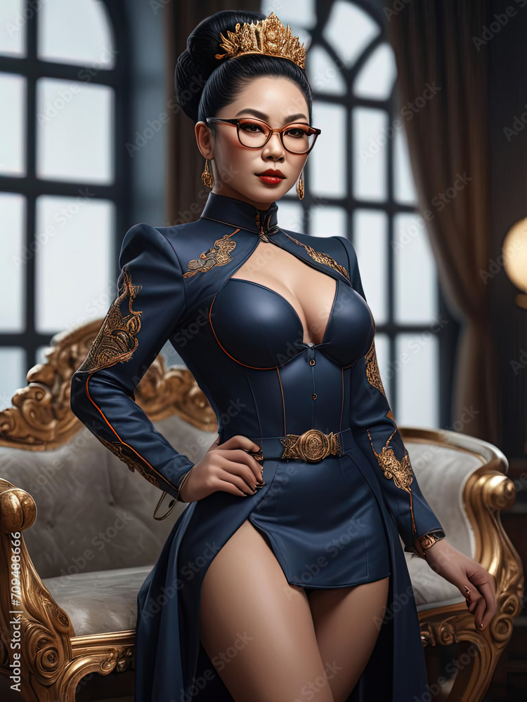 empowering-feminine-dominance-close-up-portrait-of-a-commanding