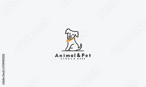 animal and pet logo Vector template
