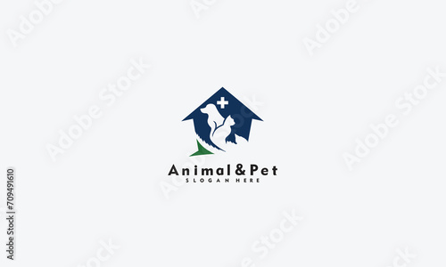 animal and pet logo Vector template