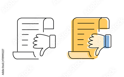 estimation. estimate. star. comments. estimate. high score. low score. a satisfied customer. a dissatisfied customer. mistakes. the icon. vector. on a white background. flat icons. Linart.