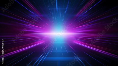 Technology abstract line background and light effect  technology-sense background material