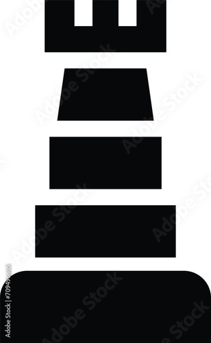 Rounded filled Chess Icon