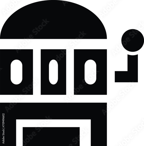 Rounded filled Slot Icon