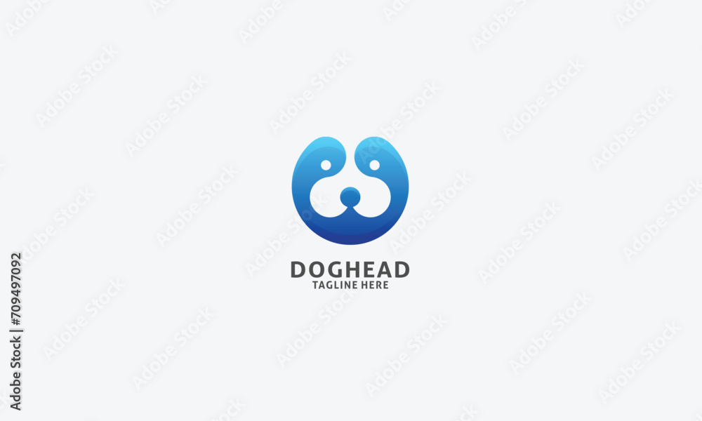 Fototapeta premium animal and pet logo Vector template