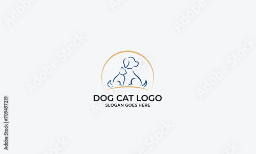 animal and pet logo Vector template