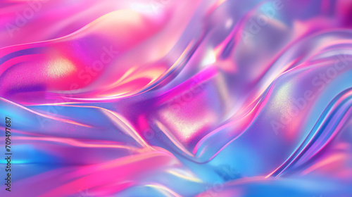 holographic neon abstract background colorful psychedelic.