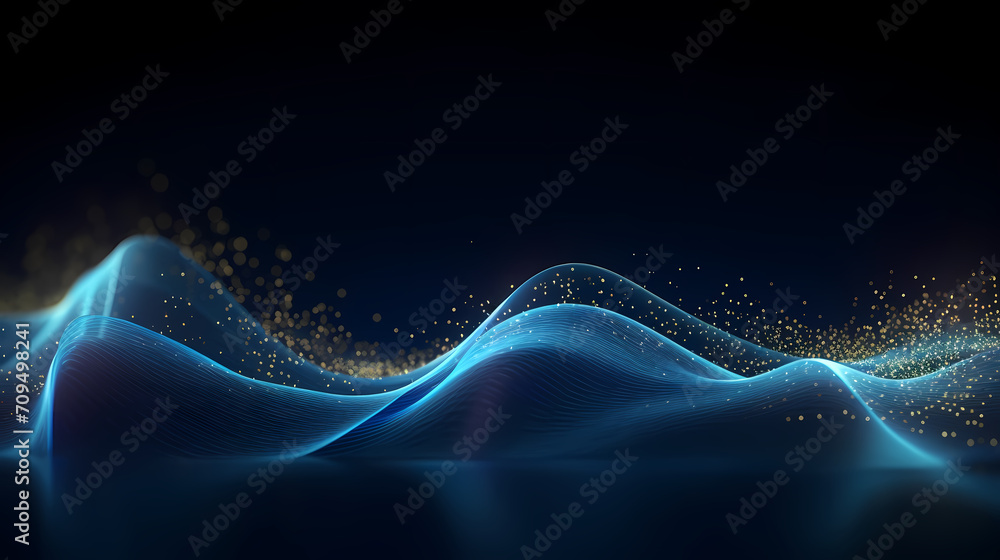 Abstract line art background, technological background Abstract line art background, technological background
