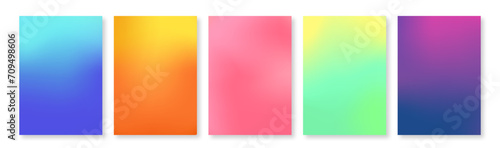 Wallpaper Mural 5 different gradient sets Torontodigital.ca
