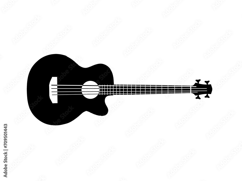 Acoustic Bass Illustration Acoustic Bass Illustration