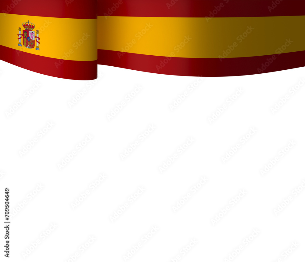 Spain flag element design national independence day banner ribbon png
Spain flag element design national independence day banner ribbon png