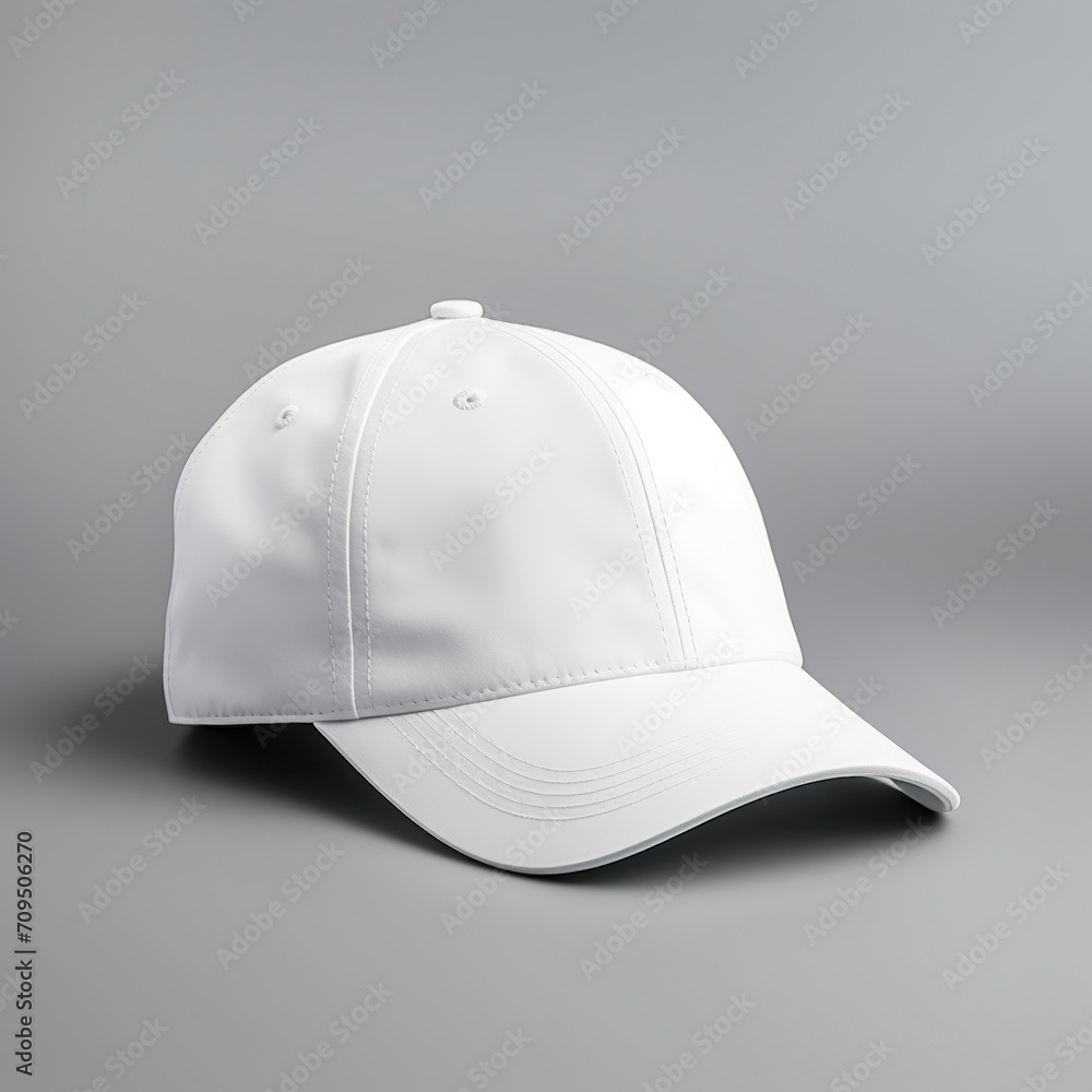 Professional mockup of Headwear in a clean white color Professional mockup of Headwear in a clean white color