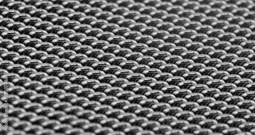 Metal texture background. Macro shot texture grunge background metal chain plate. Wallpaper metallic pattern. Metallic shiny texture