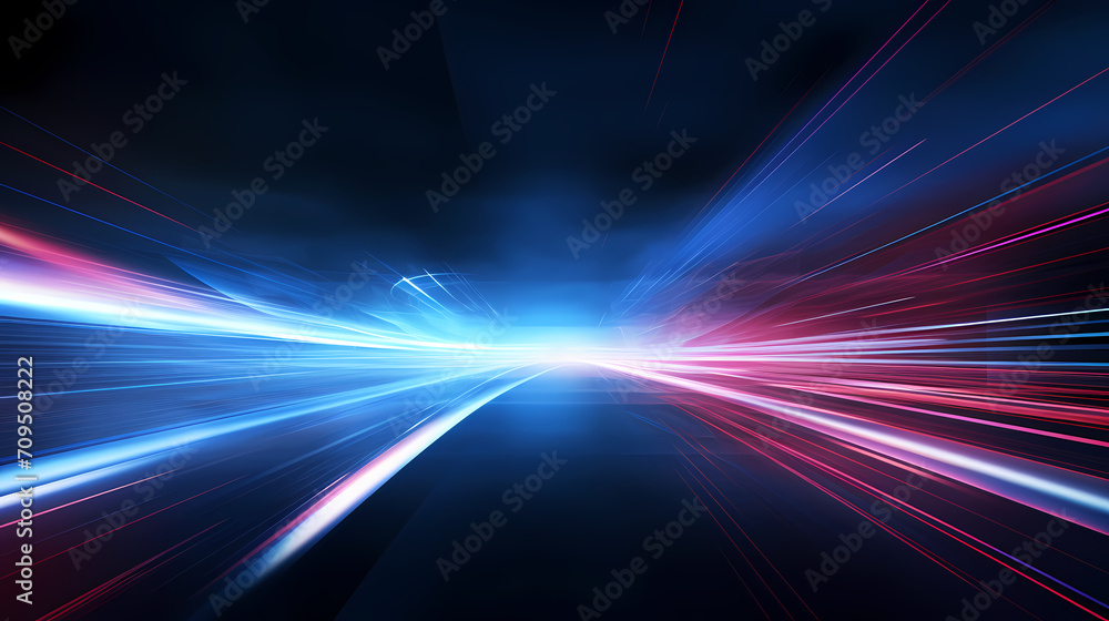 Future technology lines background, abstract future technology background