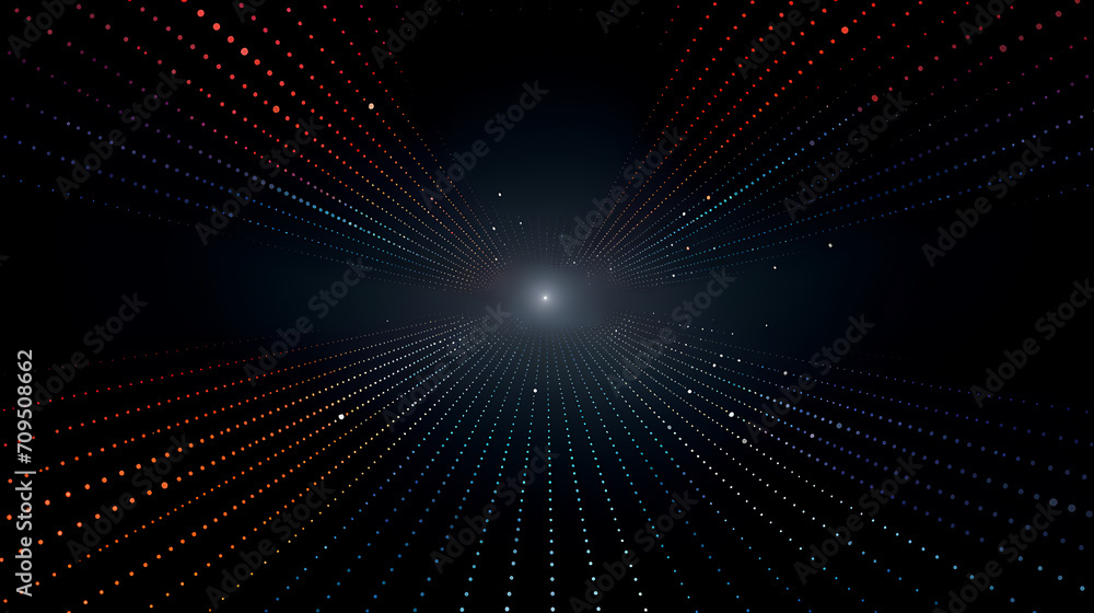 Obraz premium Future technology lines background, abstract future technology background