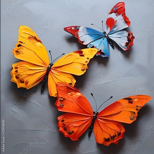 Butterfly collor photo