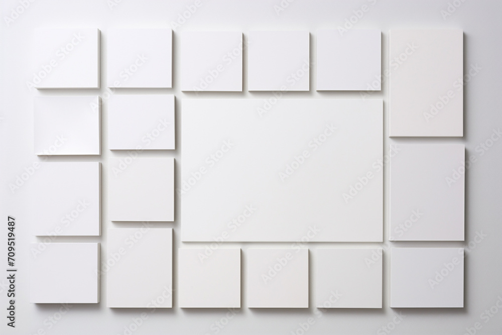 Blank Stationery Set Mockup created with Generative AI Blank Stationery Set Mockup created with Generative AI