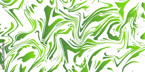 Abstract Green Marble texture background. Green and white mixing oil paint texture. Green Marbleized Stripes With marble ink texture. Splash of paint. Colorful liquid.