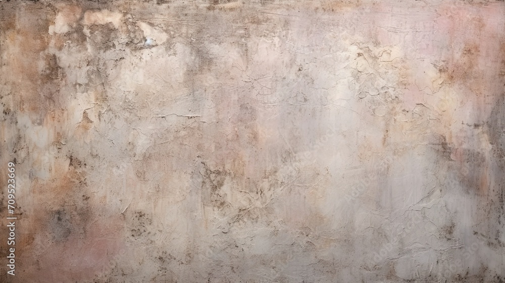 Old grey wall background. Created with Ai