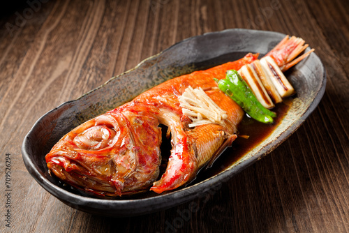 金目鯛の煮付け