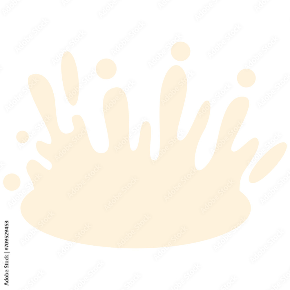 Obraz premium Milk Splash