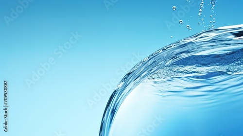 Wallpaper Mural World Water Day, water conservation cartoon,generated with AI. Torontodigital.ca