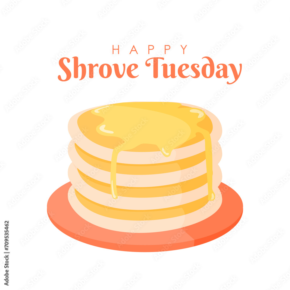 vector shrove tuesday greeting card design vector shrove tuesday greeting card design