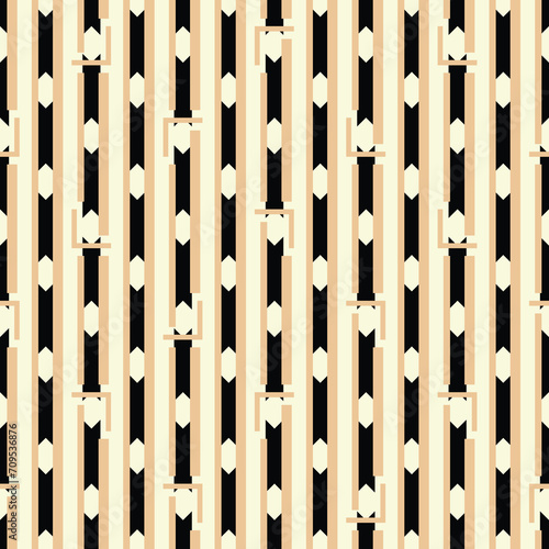 Seamless geometric texture textile prints on fabric new era graphic style