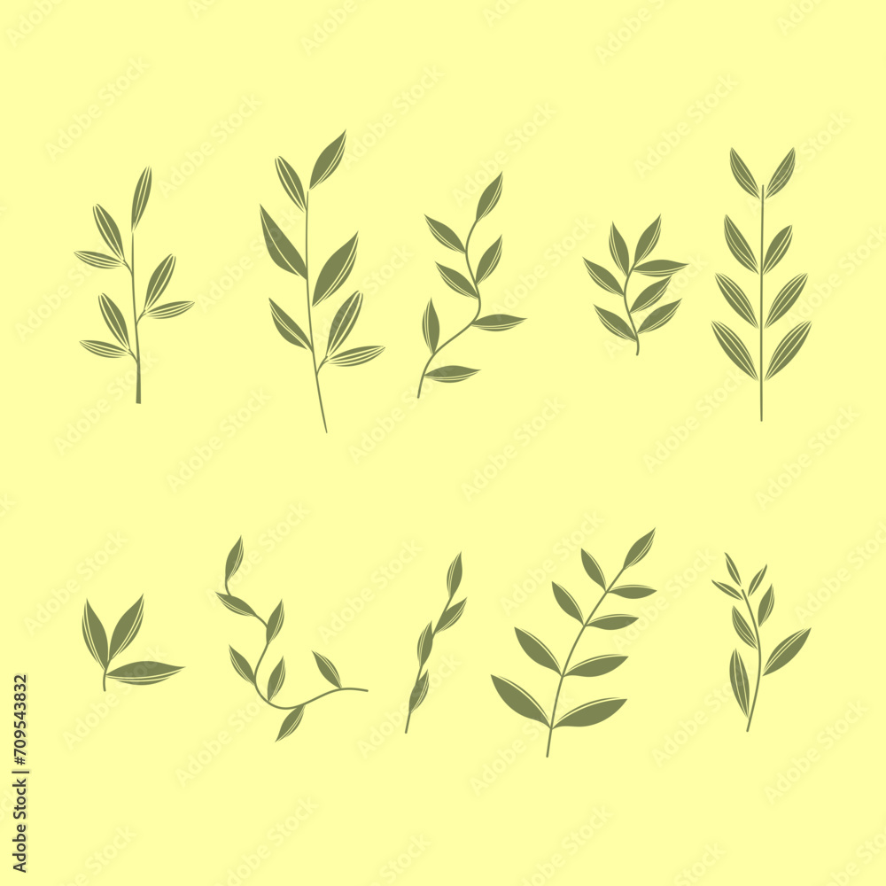 Aesthetic Minimalist Leaf Aesthetic Minimalist Leaf