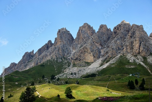Dolomite s landscape in Alta Badia