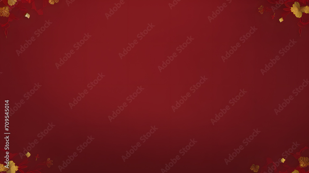 Chinese new year background. Festive red paper, flowers on red orange background. Chinese new year background. Festive red paper, flowers on red orange background.