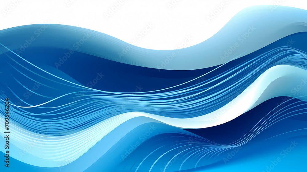 Fototapeta premium Technology abstract line background and light effect, technology-sense background material