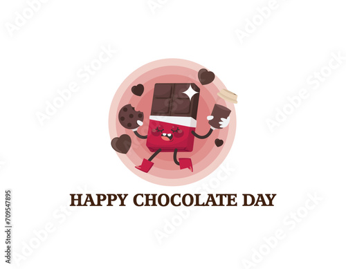 happy chocolate day logo